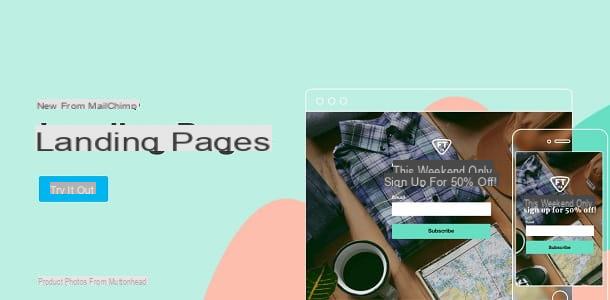 How to create a landing page