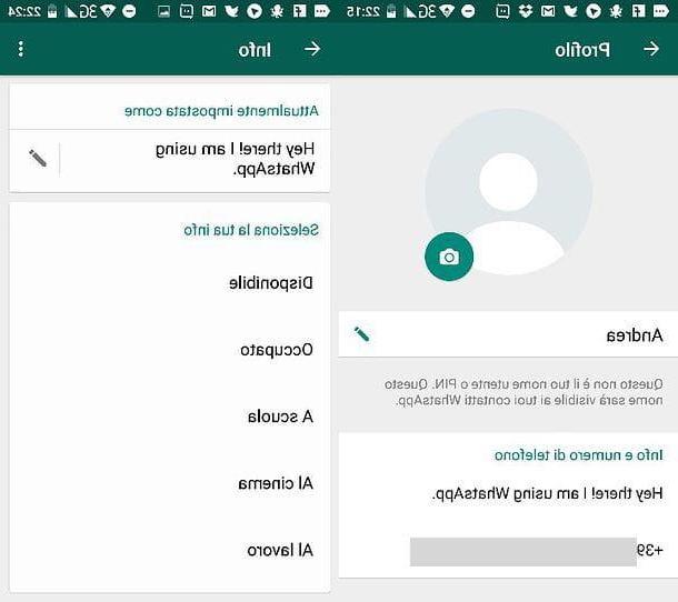 How to create a status on WhatsApp