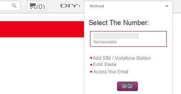 How to register on Vodafone