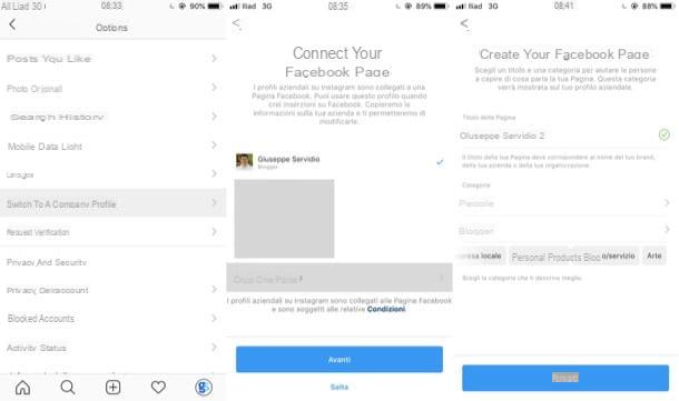 How to create a fanpage on Instagram