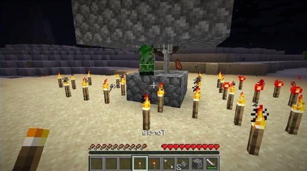 How to make a Mob Spawner in Minecraft