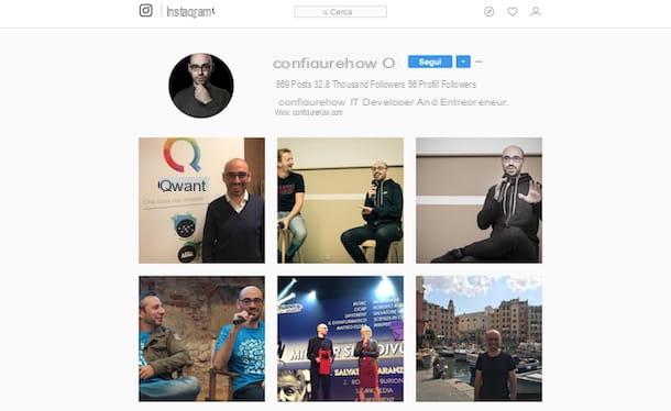 How to create a page on Instagram