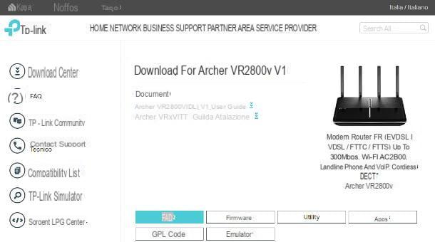 How to configure TP Link modem