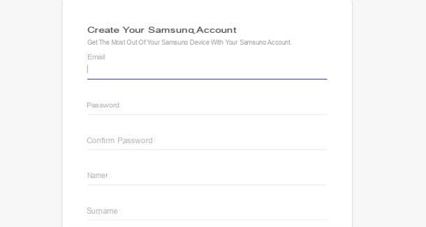 Como registrar um produto Samsung