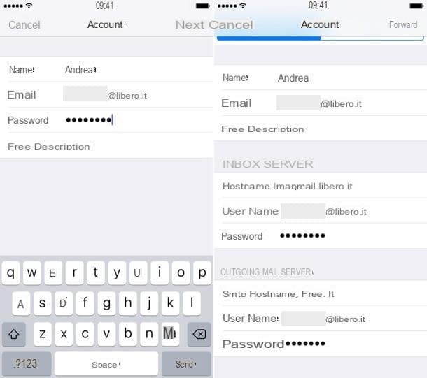 Comment configurer Libero mail sur iPhone