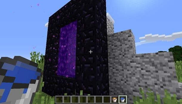 How to create a portal in Minecraft