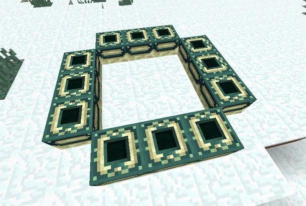 How to create a portal in Minecraft