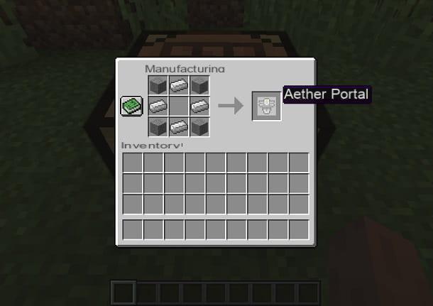 How to create a portal in Minecraft