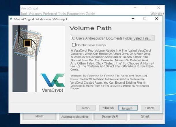 How to create a hidden partition