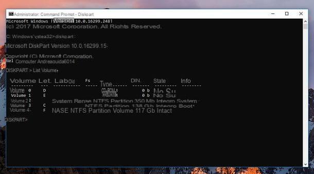 How to create a hidden partition