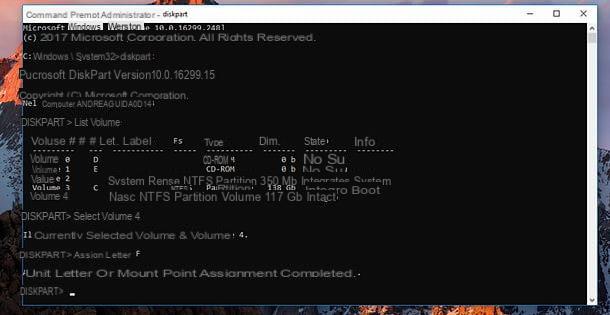 How to create a hidden partition