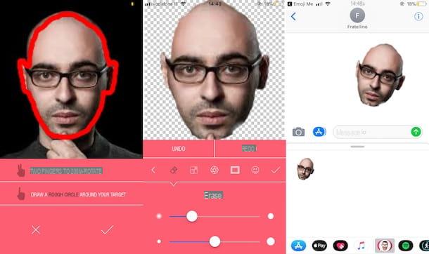 How to create emoticons with photos