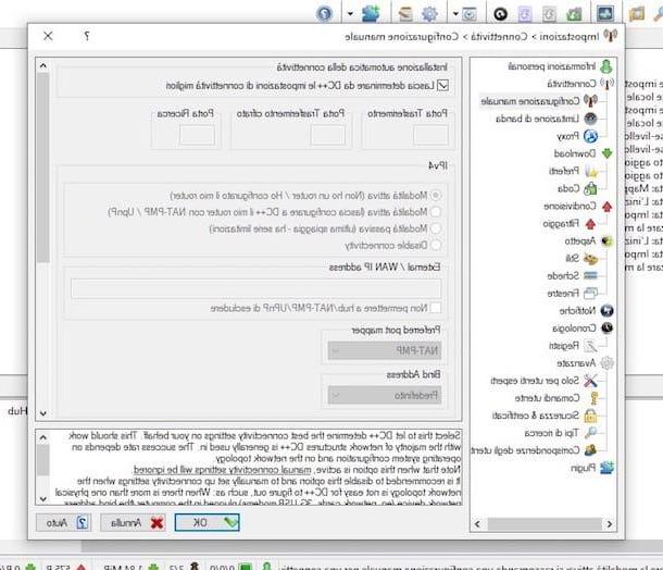 DC ++, descargue y configure DC ++ en la ciudad