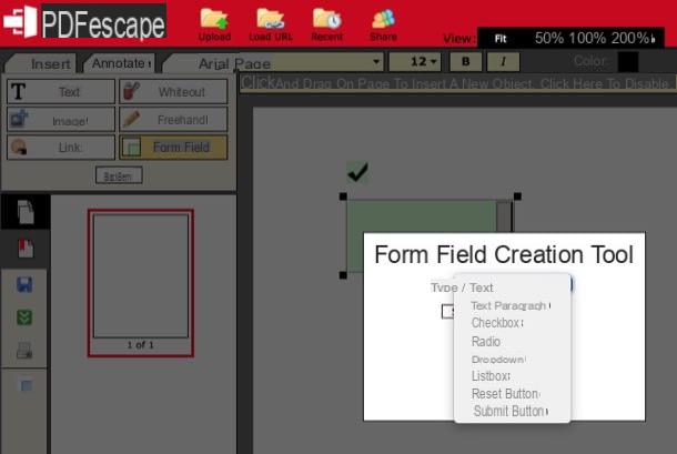 How to create editable PDF