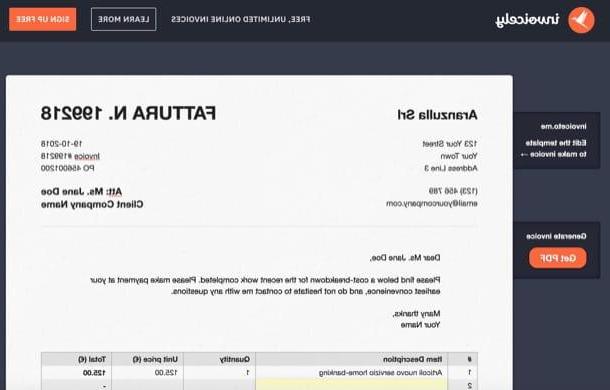 Cómo crear facturas en línea gratuitas para imprimir