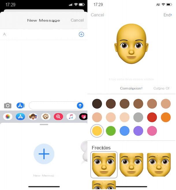 Cómo crear un iPhone Memoji