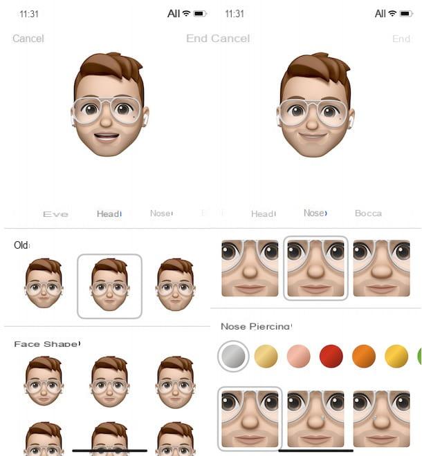 Cómo crear un iPhone Memoji