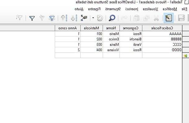 How to create a database