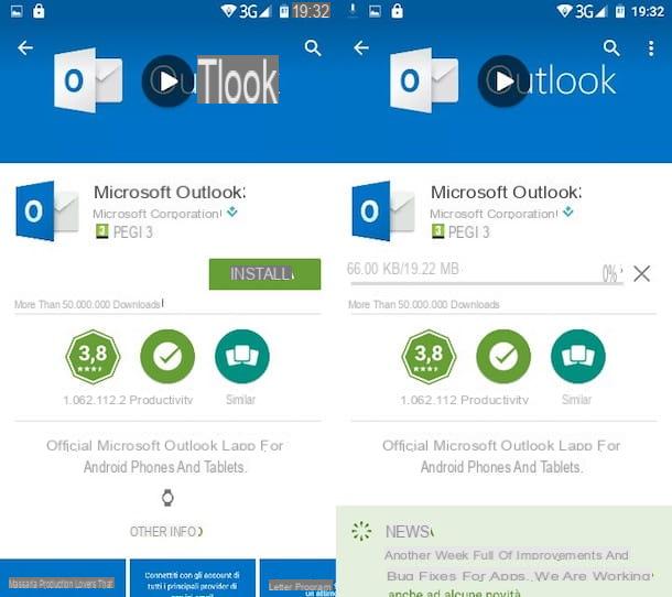 Cómo configurar Hotmail en Android