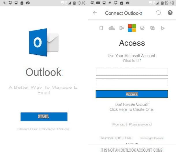 Cómo configurar Hotmail en Android