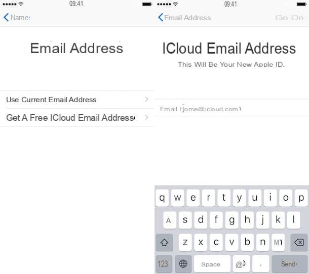 How to create iCloud account