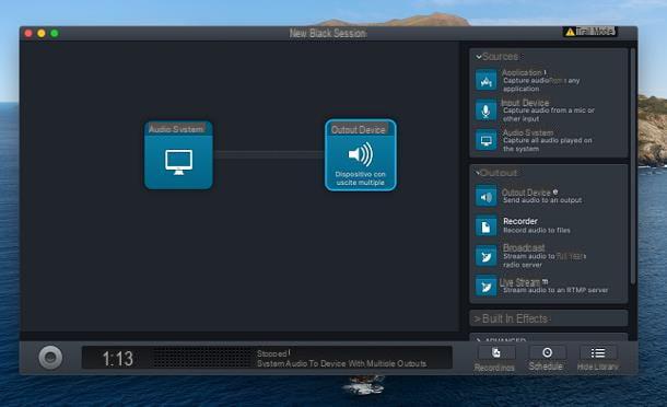 Como gravar a tela do Mac com áudio interno