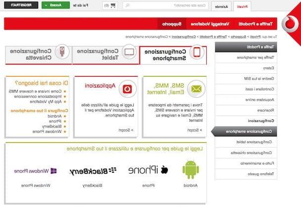 Como configurar o Vodafone APN