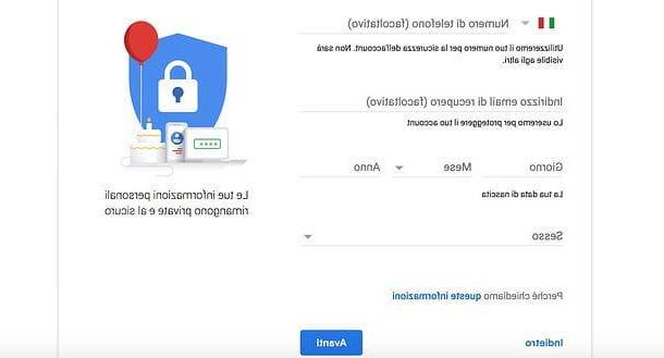 Cómo crear cuentas de Gmail