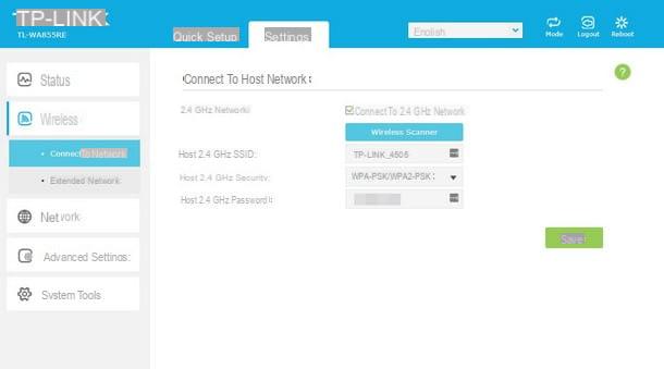 How to configure WiFi repeater