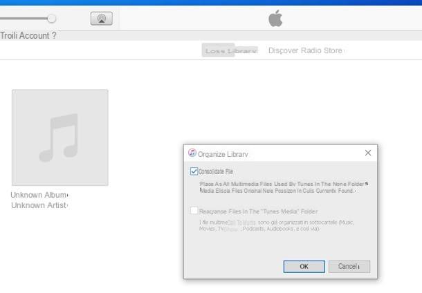 How to recreate iTunes library