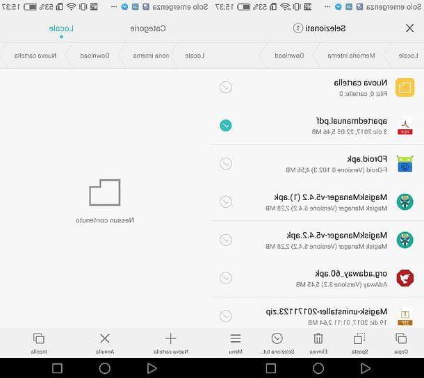 How to create folder on Huawei