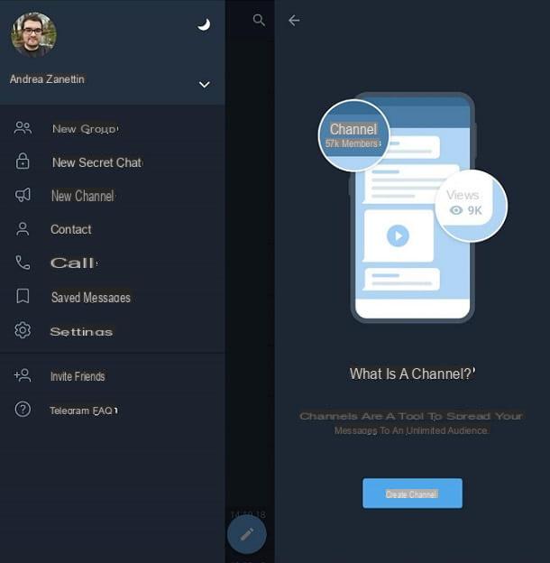 How to create a Telegram channel