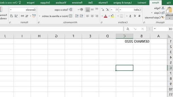 How to create a calendar in Excel