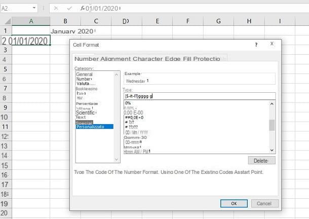 How to create a calendar in Excel