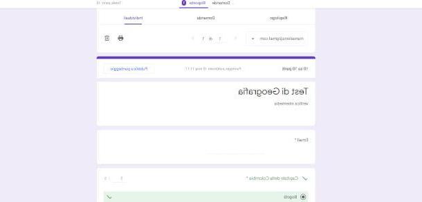 Cómo crear una prueba con Google Forms