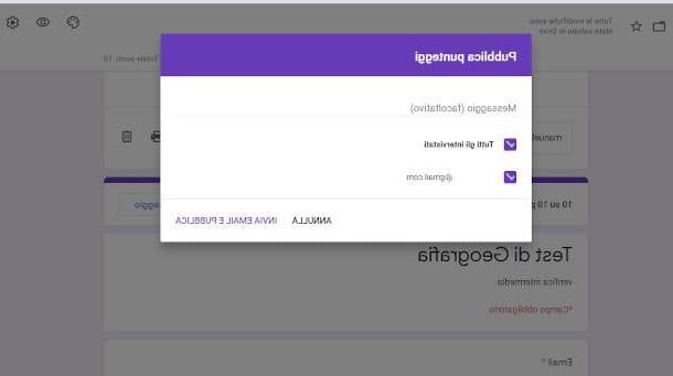 Cómo crear una prueba con Google Forms