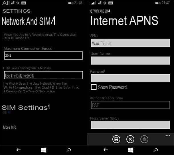 How to configure TIM