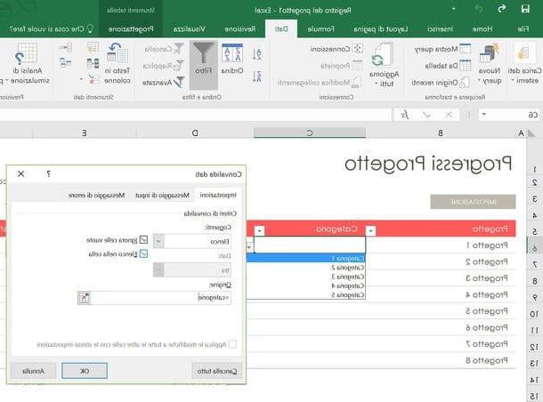 How to create drop-down menus in Excel