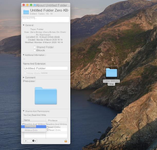 How to create a folder on the PC
