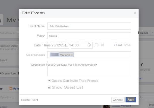 Cómo crear un evento en Facebook