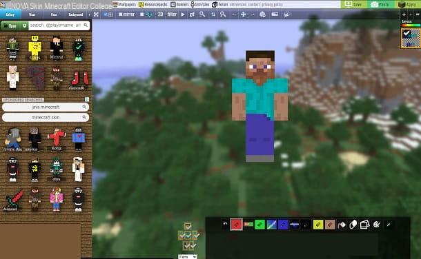 How to make Minecraft skins