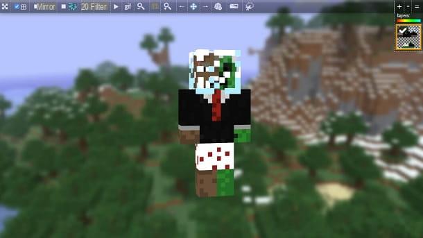 How to make Minecraft skins