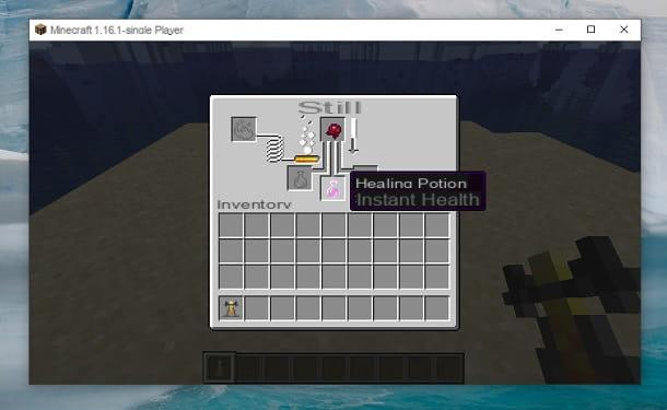 Comment faire des potions dans Minecraft