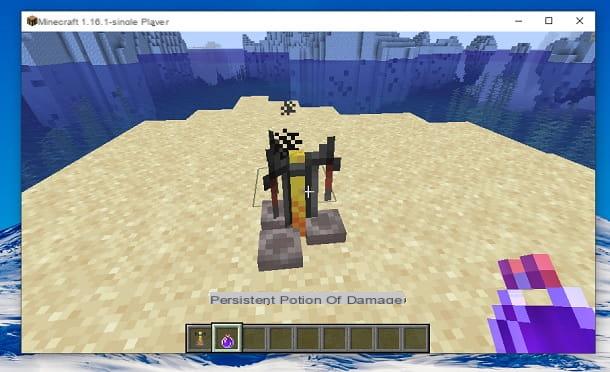 Comment faire des potions dans Minecraft