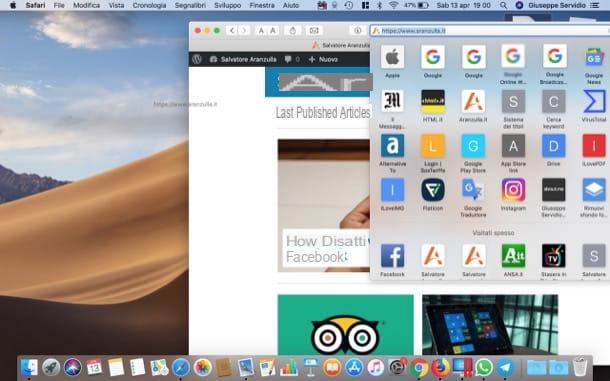 How to create a desktop shortcut of a web page