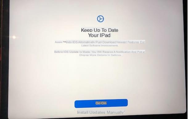 How to set up iPad