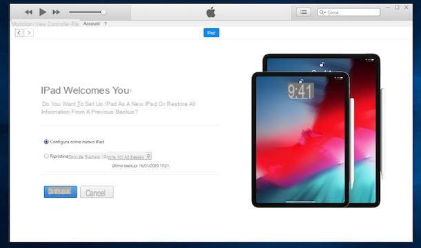 Comment configurer l'iPad