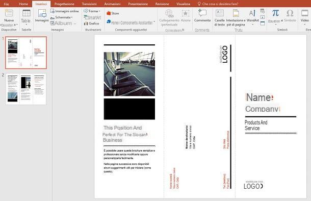 How to create a brochure with PowerPoint