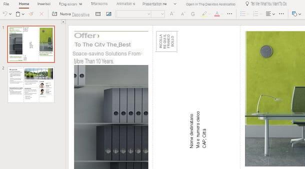 How to create a brochure with PowerPoint