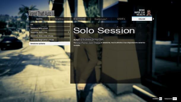 How to create a private session on GTA